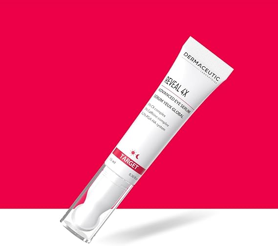 Dermaceutic Reveal 4X advanced eye serum.