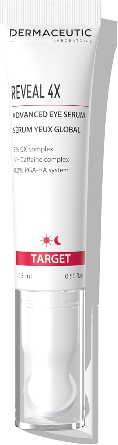 Dermaceutic Reveal 4X advanced eye serum.