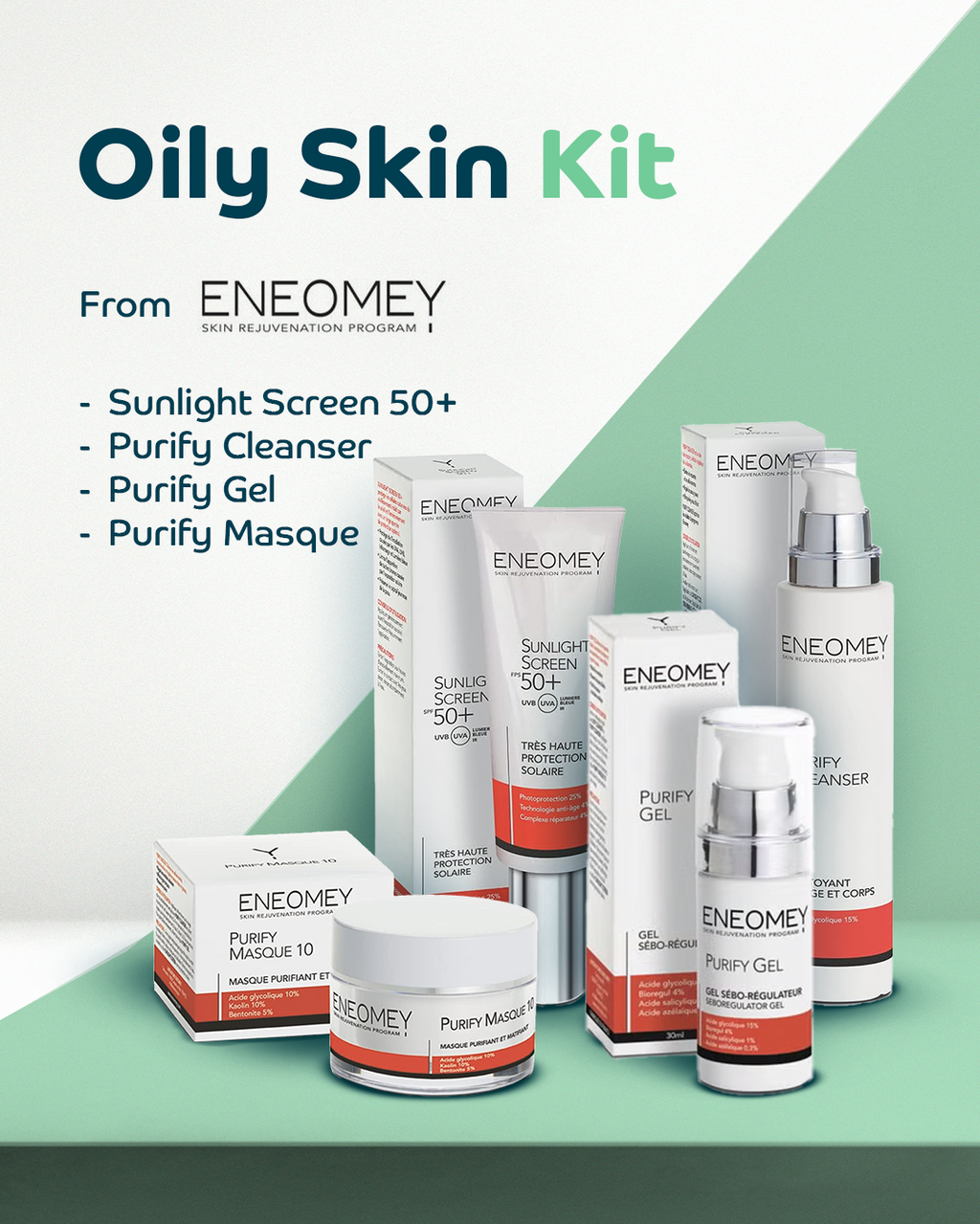 Oily-Skin Ultra care Kit by Eneomey